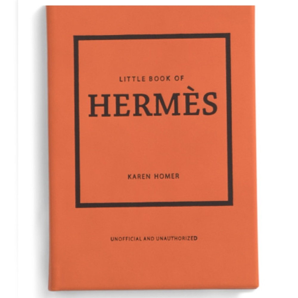 📕LEATHER BOUND LUXURY LITTLE BOOK OF HERMES Coffee Table Book Hardcover NEW